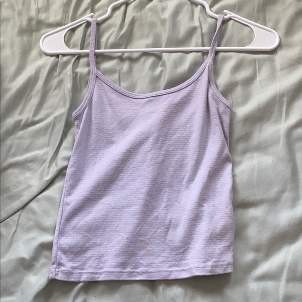 Light purple brandy tank